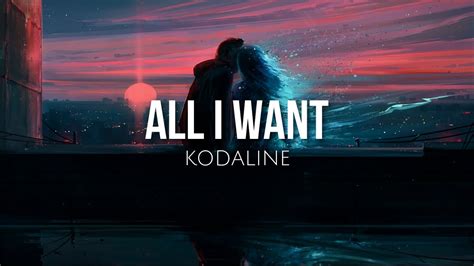 All I Want Lyrics by Kodaline from the Just Great Songs 2014 album - including song video, artist biography, translations and more: All I want is nothing more To hear you knocking at my door 'Cause if I could see your face once more I could die as … 